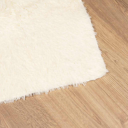 Shaggy Rug High Pile NAVARRA Cream 160x230 cm Polyester