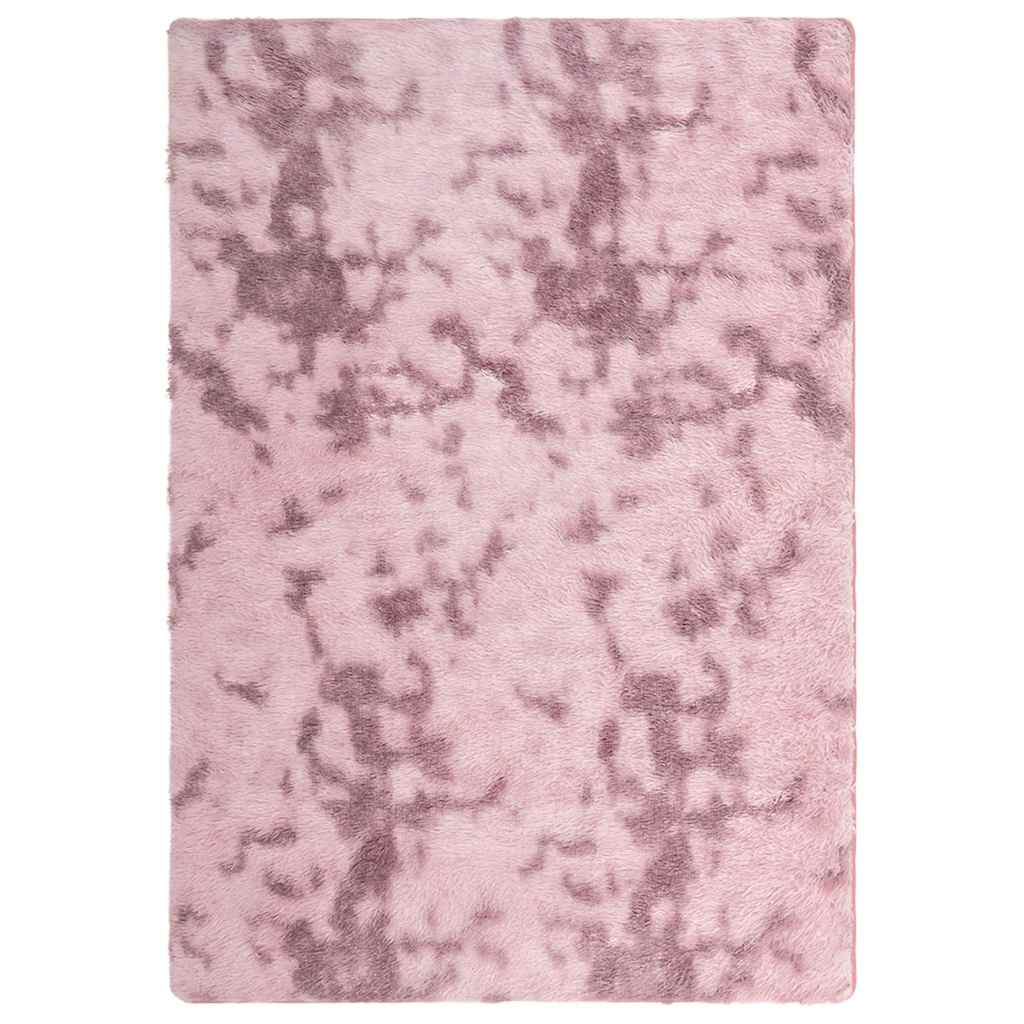 Shaggy Rug High Pile NAVARRA Dusty Pink 160x230 cm Polyester