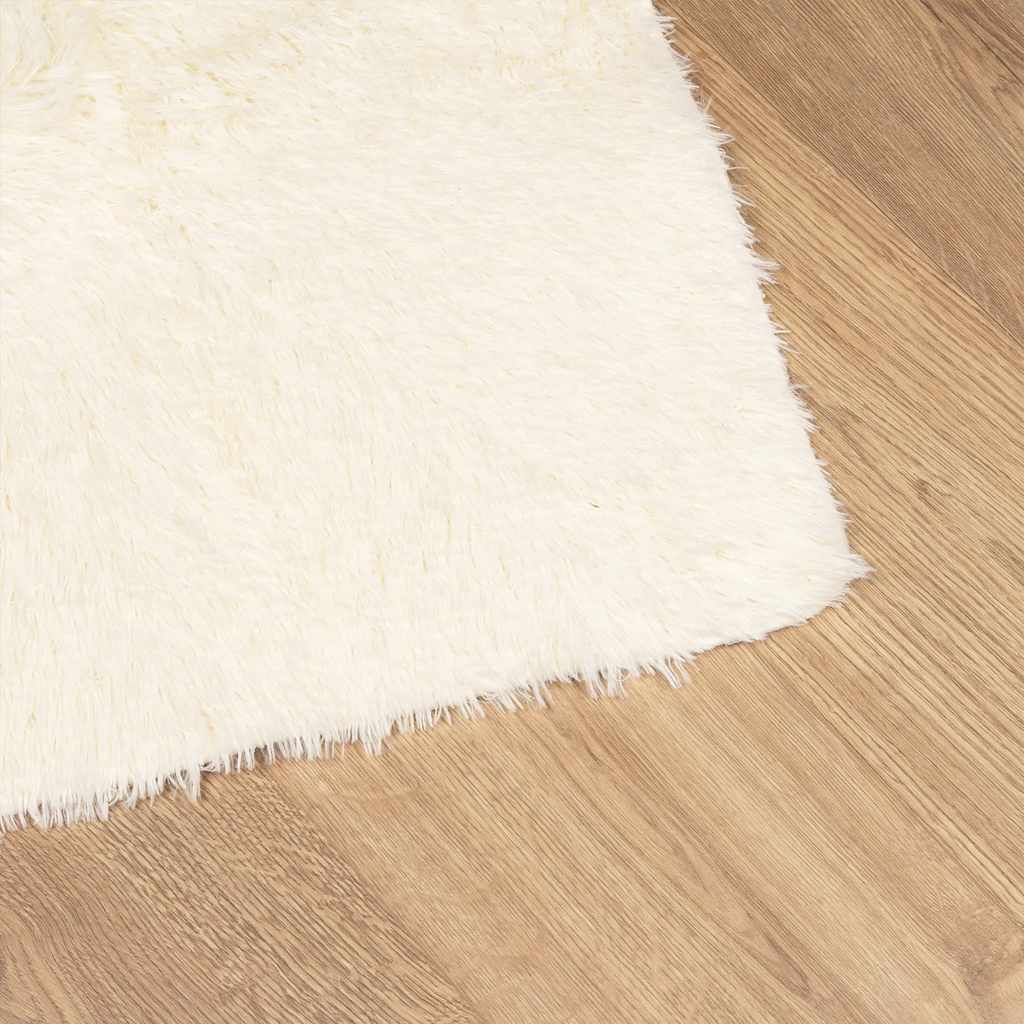 Shaggy Rug High Pile NAVARRA Cream 240x340 cm Polyester