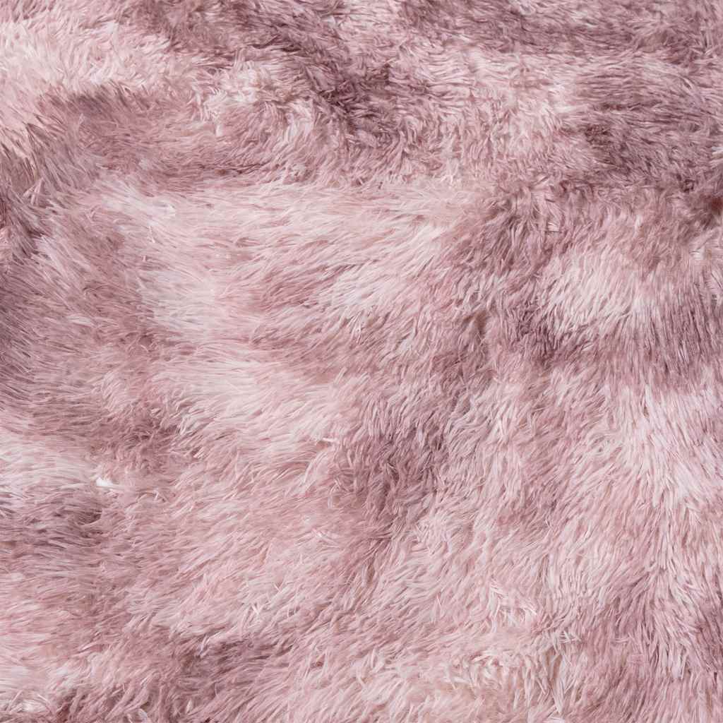 Shaggy Rug High Pile NAVARRA Dusty Pink 160x160 cm Polyester