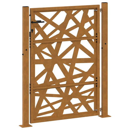 Garden Gate 105x130 cm Weathering Steel Light Design
