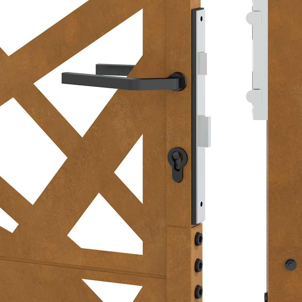 Garden Gate 105x130 cm Weathering Steel Light Design