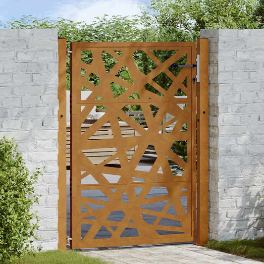 Garden Gate 105x130 cm Weathering Steel Light Design