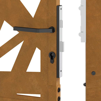 Garden Gate 105x180 cm Weathering Steel Light Design