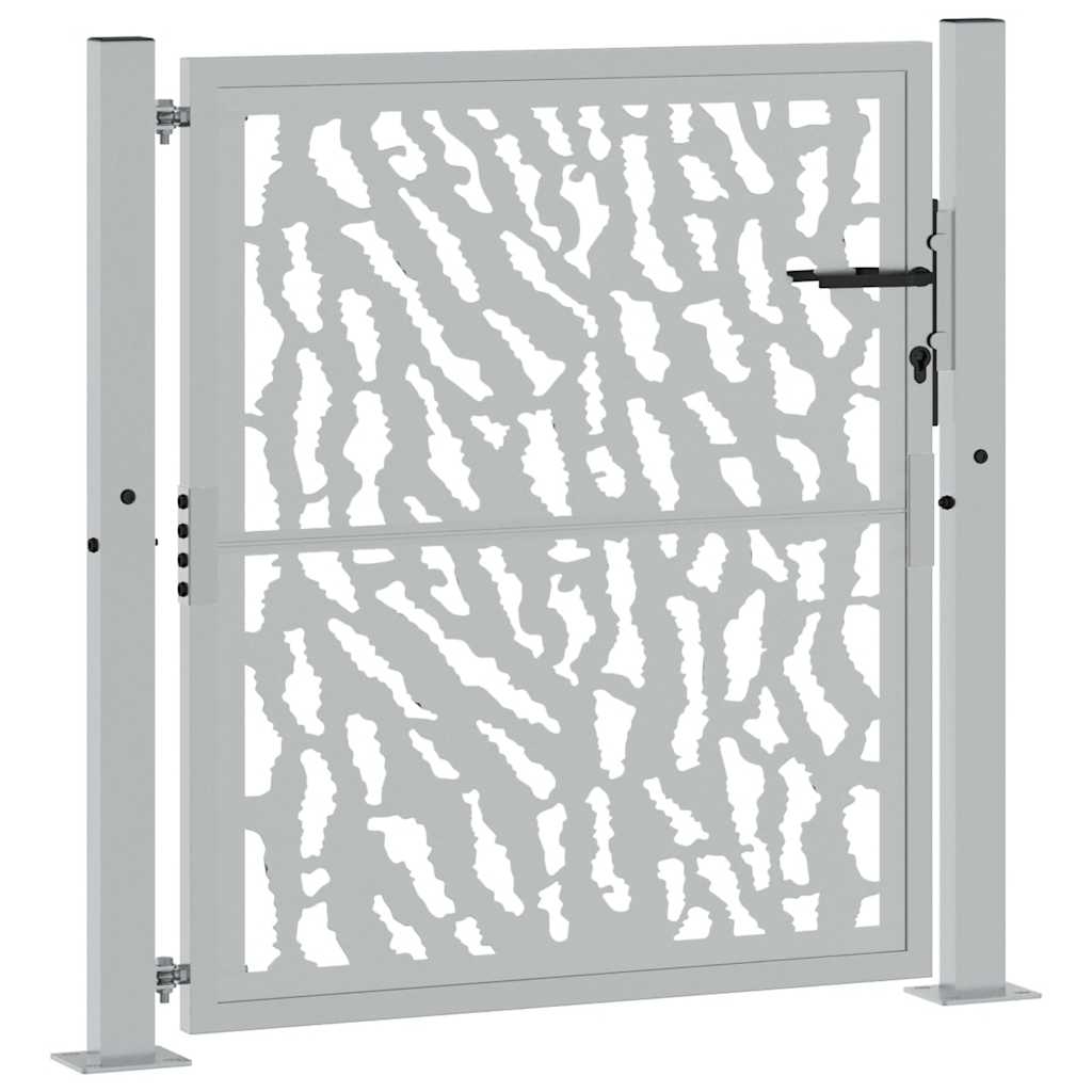 Garden Gate 105x105 cm Weathering Steel Trace Design
