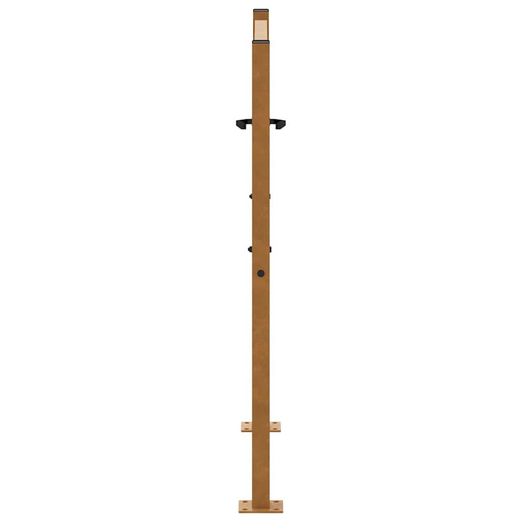 Garden Gate 105x105 cm Weathering Steel Trace Design