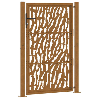 Garden Gate 105x155 cm Weathering Steel Trace Design