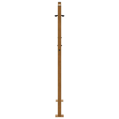 Garden Gate 105x130 cm Weathering Steel Flame Design