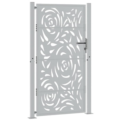 Garden Gate 105x180 cm Weathering Steel Flame Design