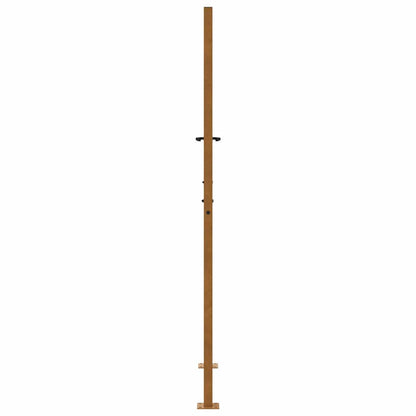 Garden Gate 105x180 cm Weathering Steel Flame Design