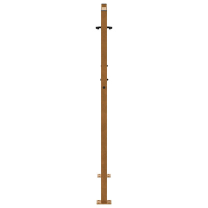 Garden Gate 105x130 cm Weathering Steel Cross Design
