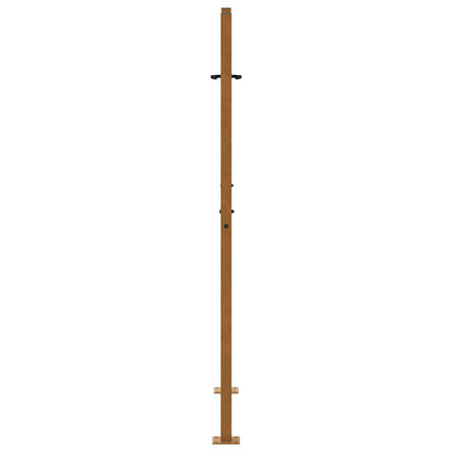 Garden Gate 105x155 cm Weathering Steel Cross Design