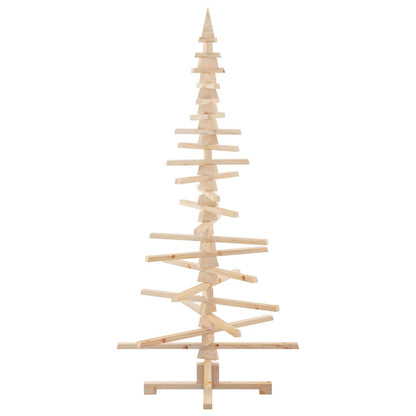 Wooden Christmas Tree for Decoration 180 cm Solid Wood Pine