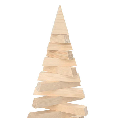 Wooden Christmas Tree for Decoration 210 cm Solid Wood Pine