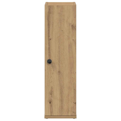 Bathroom Cabinet with Roll Holder Artisan Oak 20.5x22x72 cm