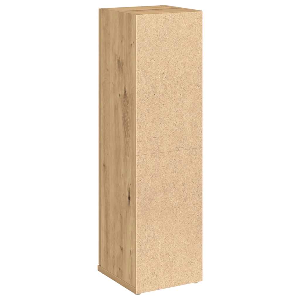 Bathroom Cabinet with Roll Holder Artisan Oak 20.5x22x72 cm