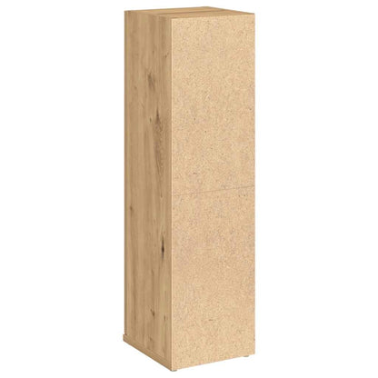 Bathroom Cabinet with Roll Holder Artisan Oak 20.5x22x72 cm