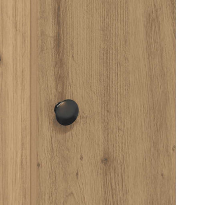 Bathroom Cabinet with Roll Holder Artisan Oak 20.5x22x72 cm
