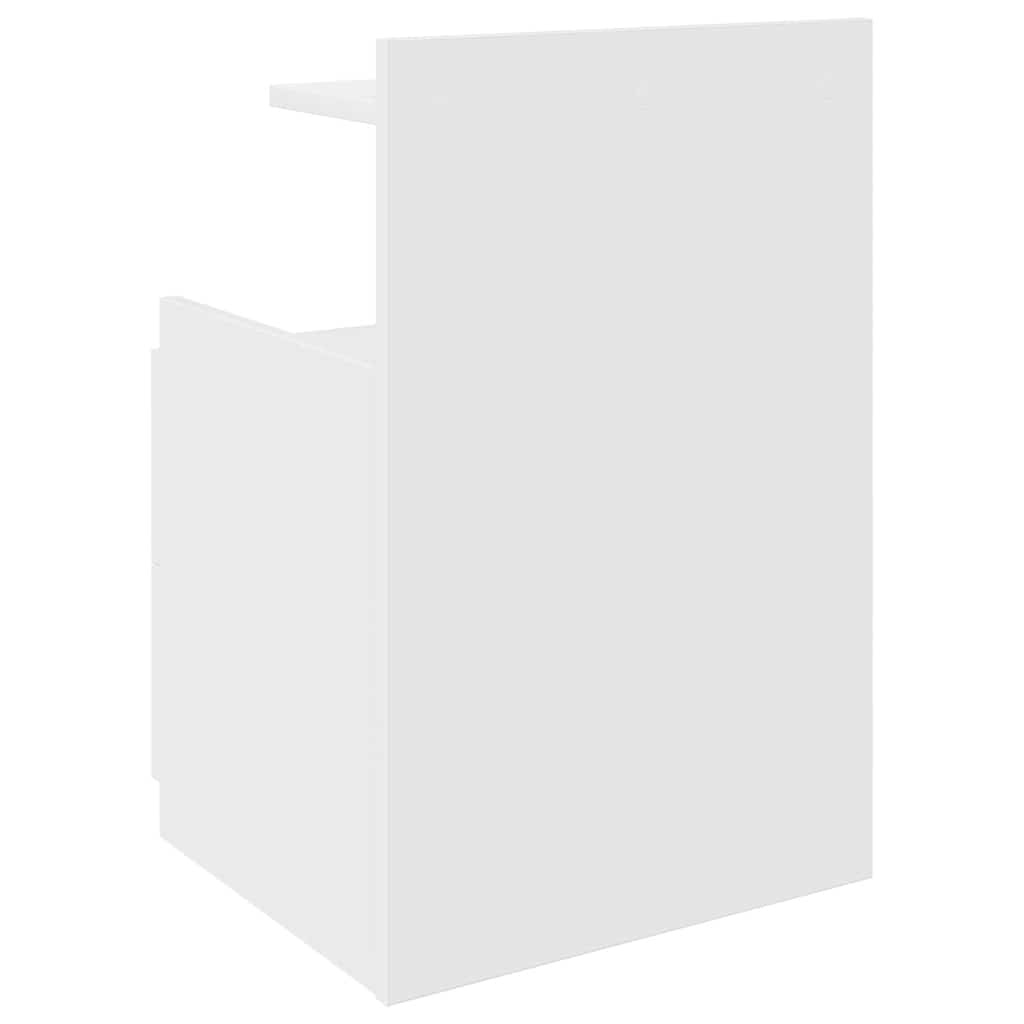 Bedside Cabinets 2 pcs with 2 Drawers White 40x36.5x62 cm