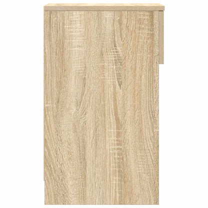 Bedside Cabinets with Drawer 2 pcs Sonoma Oak 20x36x60 cm