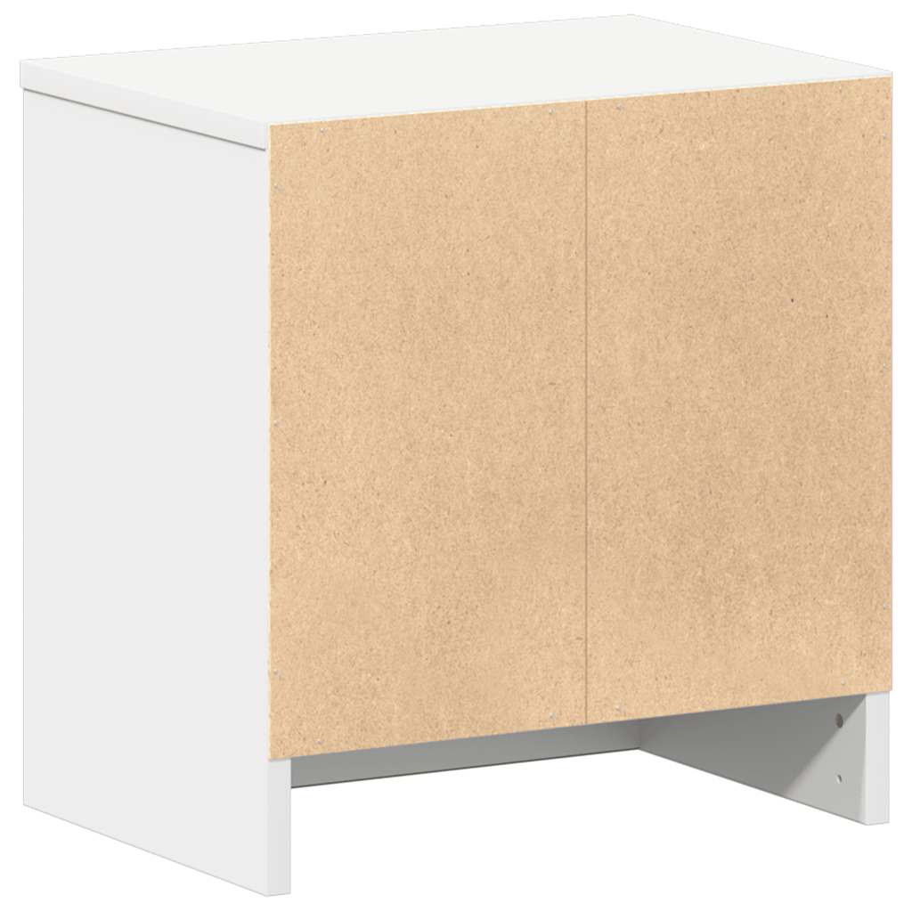 Bedside Cabinets 2 pcs with Drawer White 39x28x41 cm