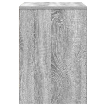 Bedside Cabinets 2 pcs with Drawer Grey Sonoma 40x34x50 cm