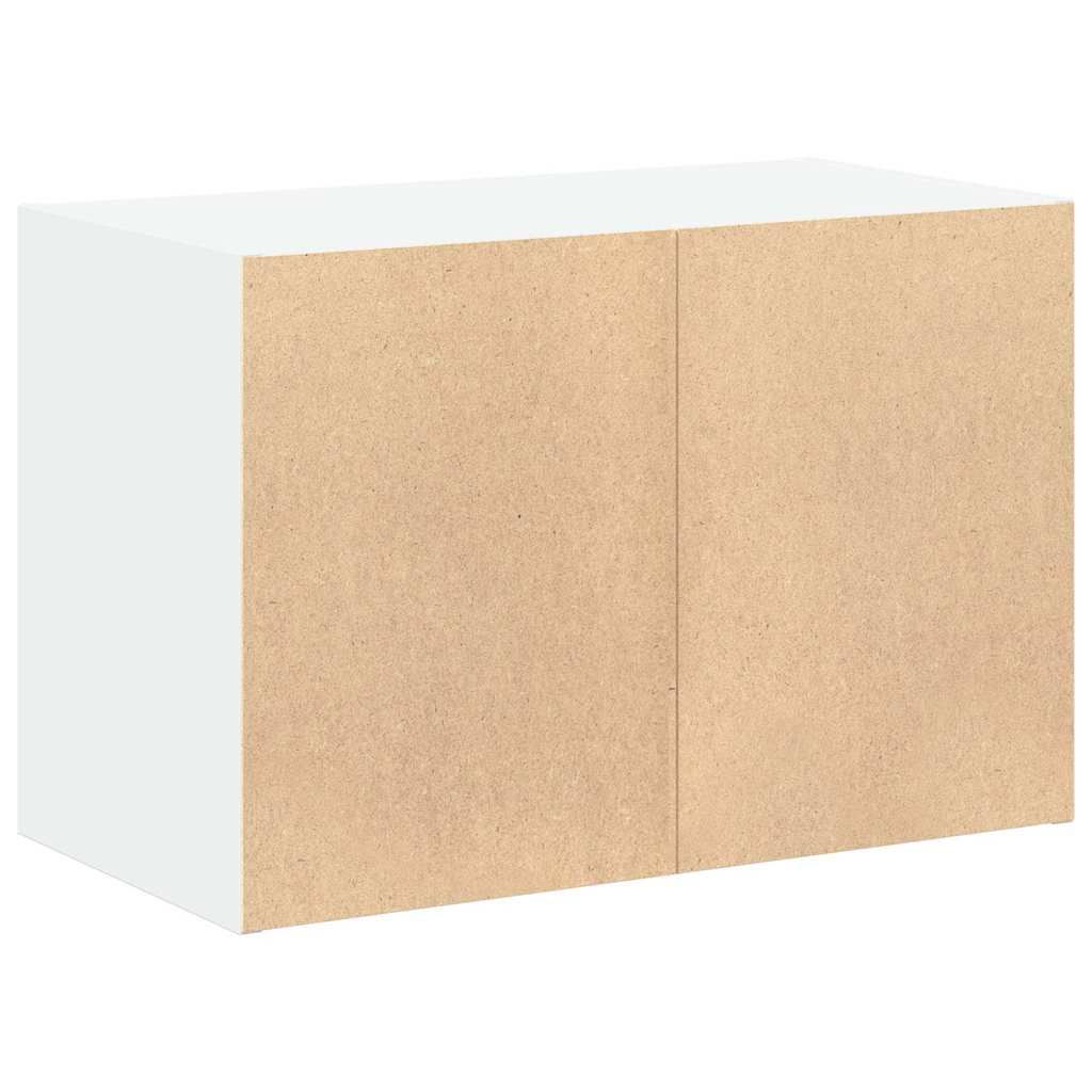 Cabinet with 2 Drawers White 60x31x40 cm Engineered Wood
