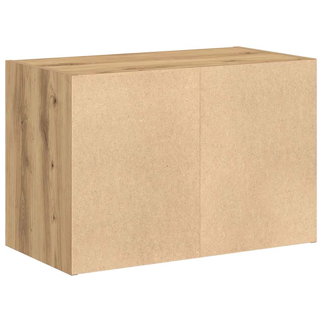 Cabinet with 2 Drawers Artisan Oak 60x31x40 cm Engineered Wood
