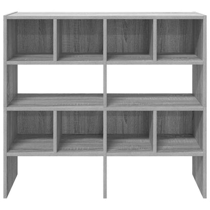 Shoe Racks 2 pcs Stackable Grey Sonoma 89.5x30x40 cm