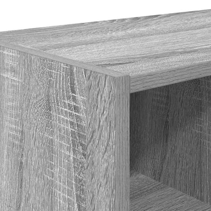 Shoe Racks 2 pcs Stackable Grey Sonoma 89.5x30x40 cm