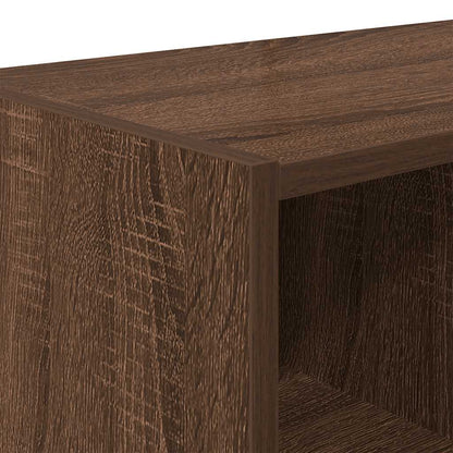 Shoe Racks 2 pcs Stackable Brown Oak 89.5x30x40 cm