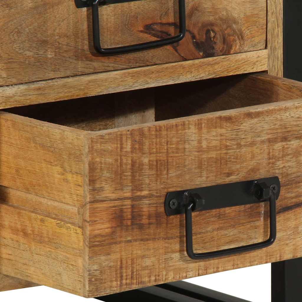 Bedside Cabinet Brown 40 x 35 x 50 cm Solid mango wood