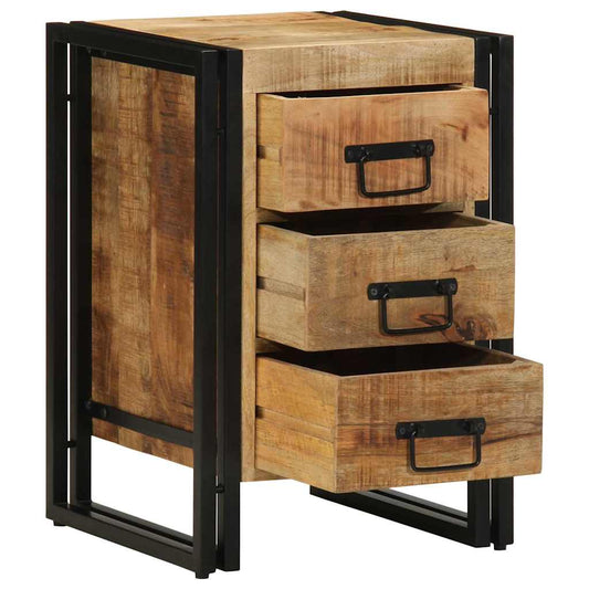 Bedside Cabinet Brown 40 x 35 x 50 cm Solid mango wood