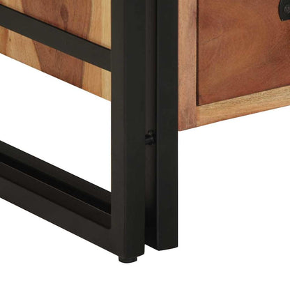 Bedside Cabinet Brown 40 x 40 x 59 cm Solid acacia wood