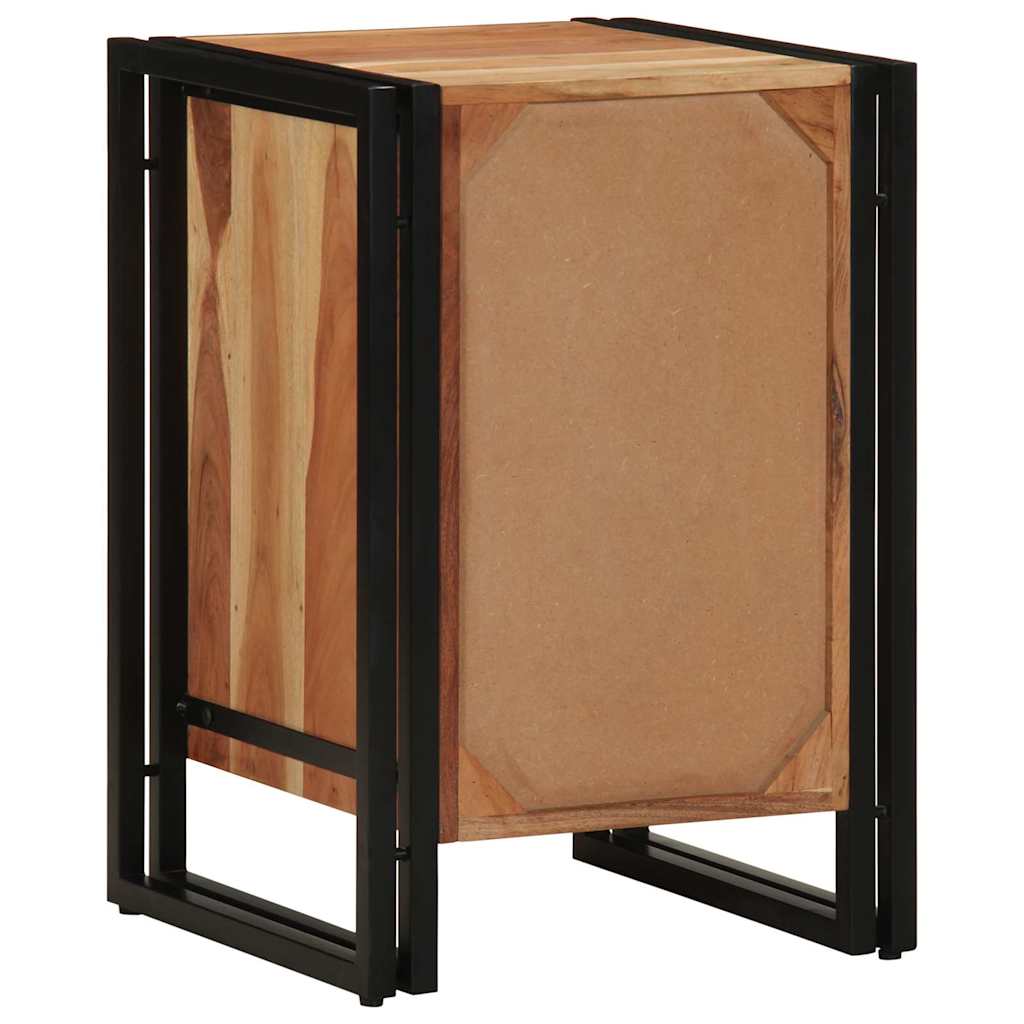 Bedside Cabinet Brown 40 x 40 x 59 cm Solid acacia wood