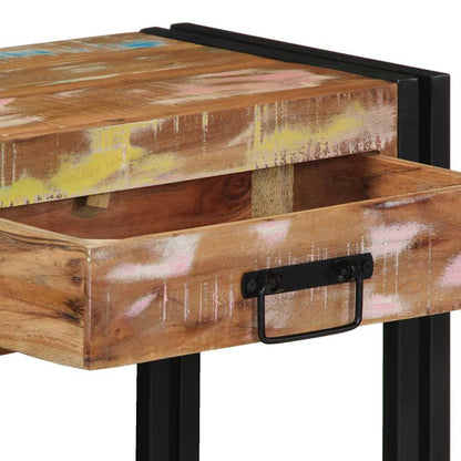 Console Table Multicolour 90 x 33 x 75 cm Solid reclaimed wood