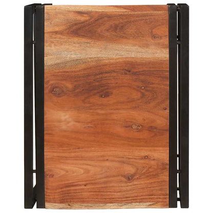 Bathroom Shelf 40 x 50 x 23 cm Solid Mango Wood and Iron