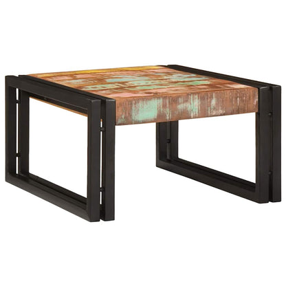 Bathroom Shelf 60 x 50 x 23 cm Solid Mango Wood and Iron