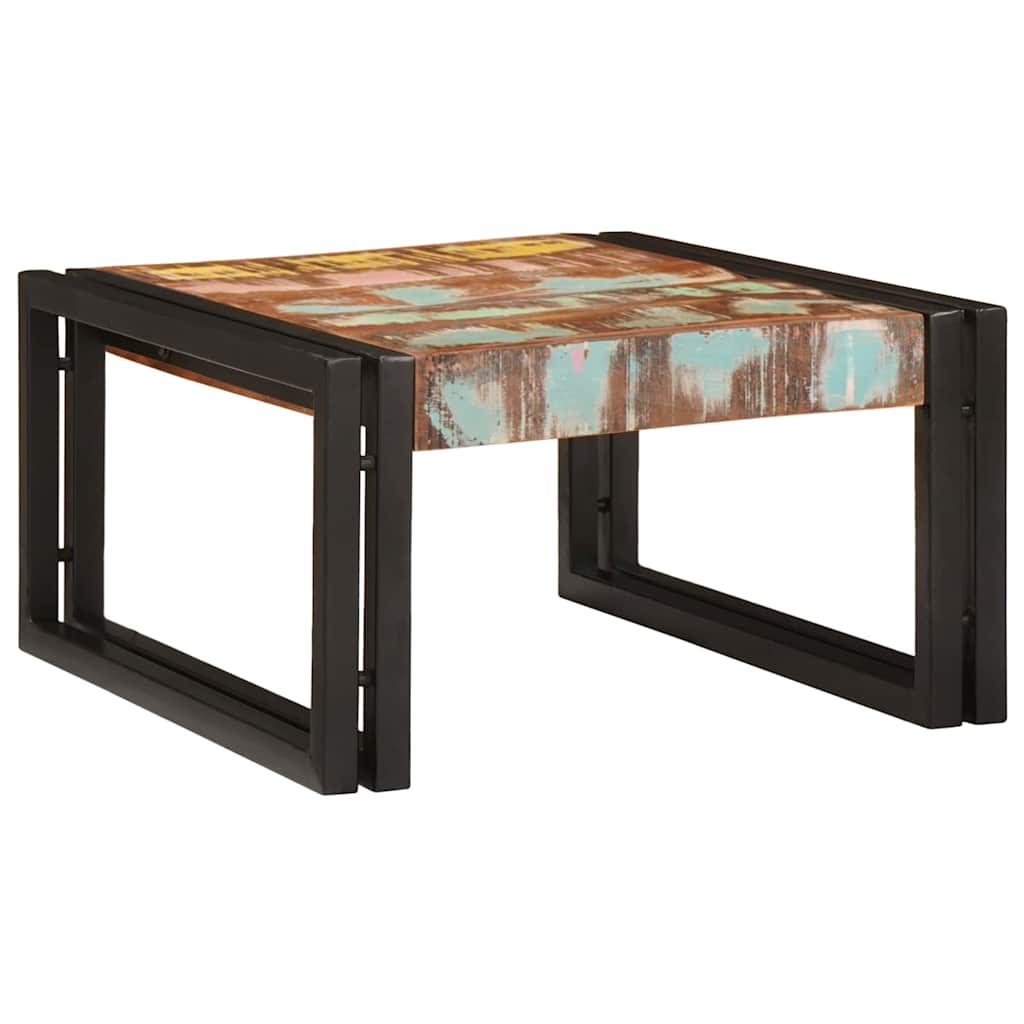 Bathroom Shelf 60 x 50 x 23 cm Solid Mango Wood and Iron