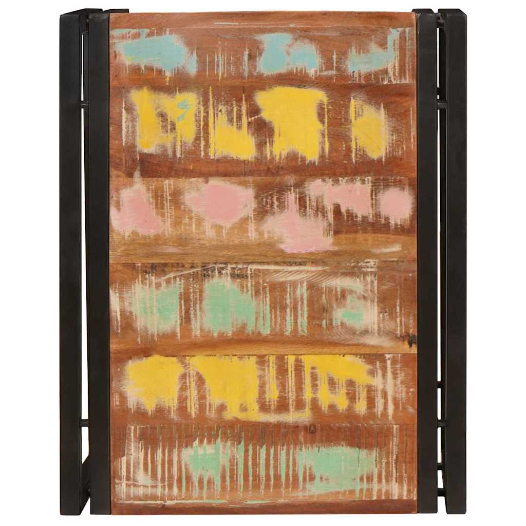 Bathroom Shelf 60 x 50 x 23 cm Solid Mango Wood and Iron