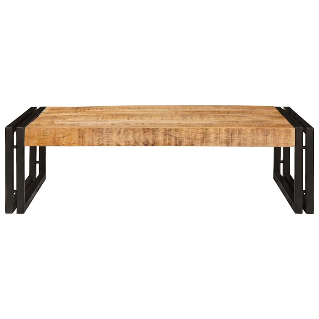 Bathroom Shelf 80 x 50 x 23 cm Solid Mango Wood and Iron