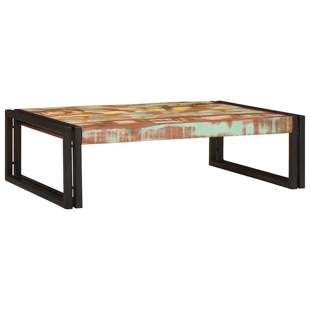Bathroom Shelf 80 x 50 x 23 cm Solid Mango Wood and Iron