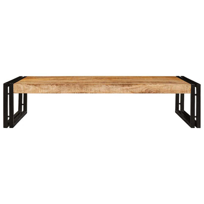 Bathroom Shelf 100 x 50 x 23 cm Solid Mango Wood and Iron