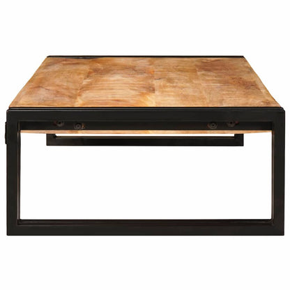 Bathroom Shelf 100 x 50 x 23 cm Solid Mango Wood and Iron