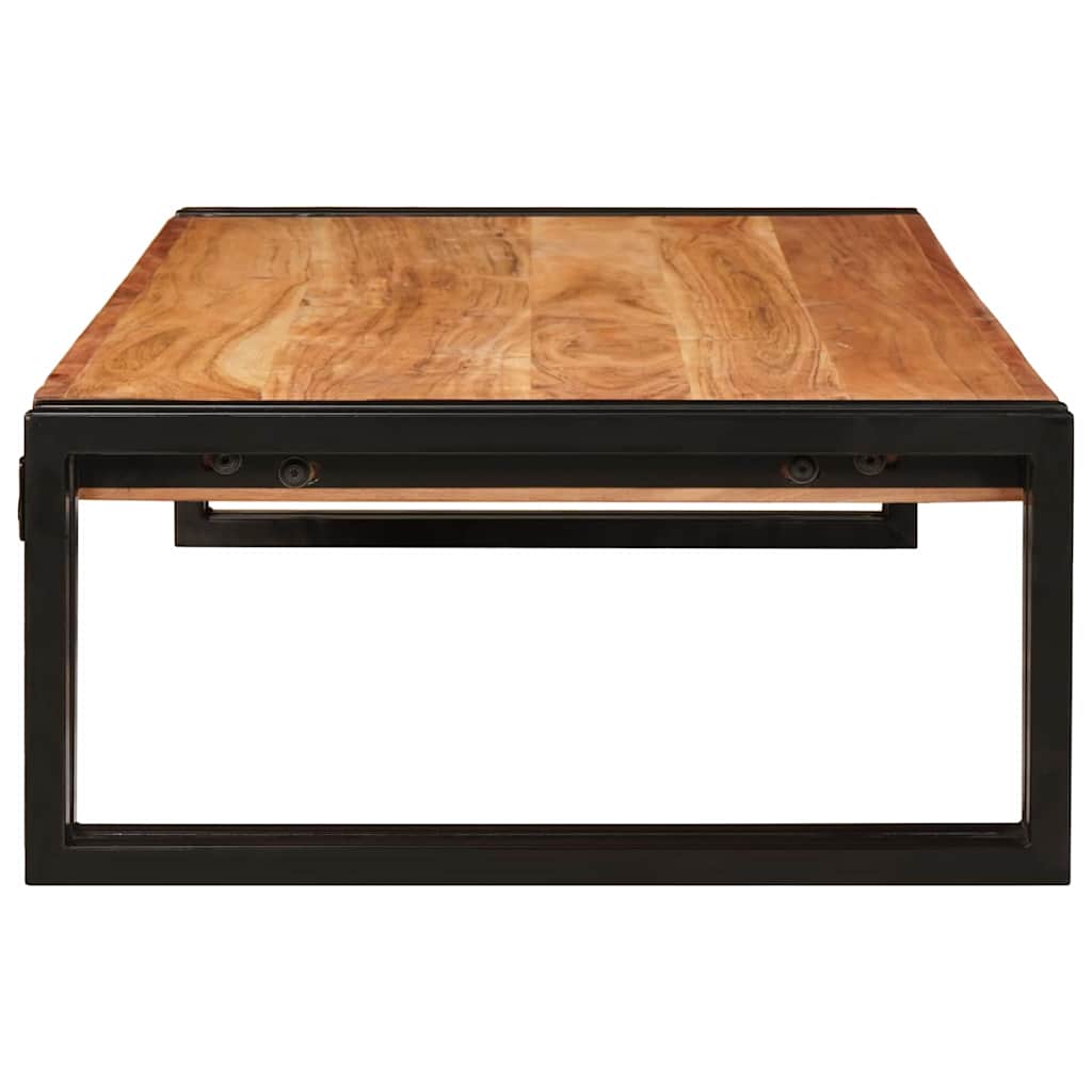 Bathroom Shelf 100 x 50 x 23 cm Solid Mango Wood and Iron