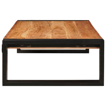 Bathroom Shelf 100 x 50 x 23 cm Solid Mango Wood and Iron