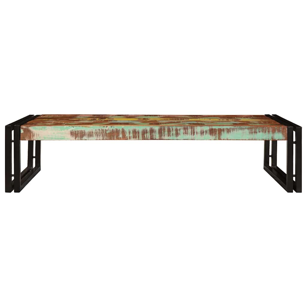 Bathroom Shelf 100 x 50 x 23 cm Solid Mango Wood and Iron
