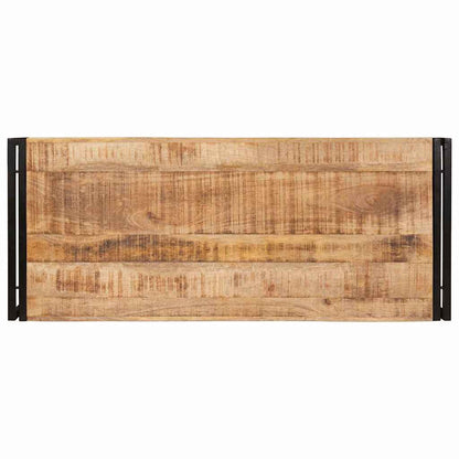 Bathroom Shelf 120 x 50 x 23 cm Solid Mango Wood and Iron