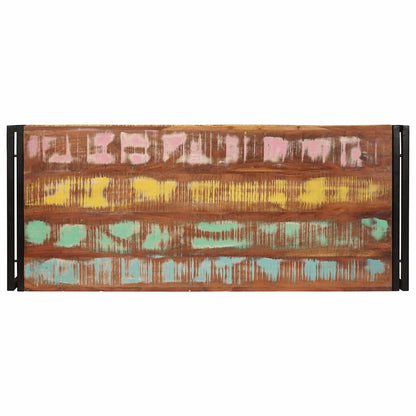 Bathroom Shelf 120 x 50 x 23 cm Solid Mango Wood and Iron