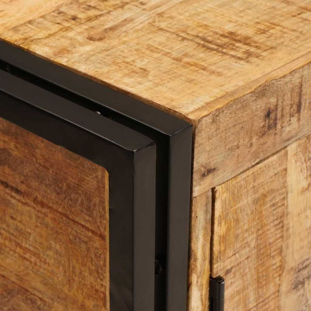 Bathroom Sink Cabinet 71 x 33 x 58 cm Solid Mango wood and Iron